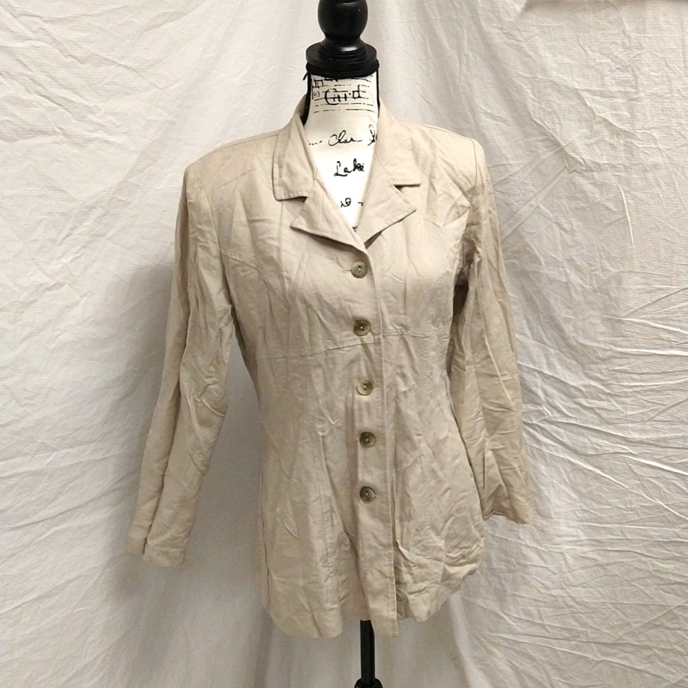 Taupe color blazer